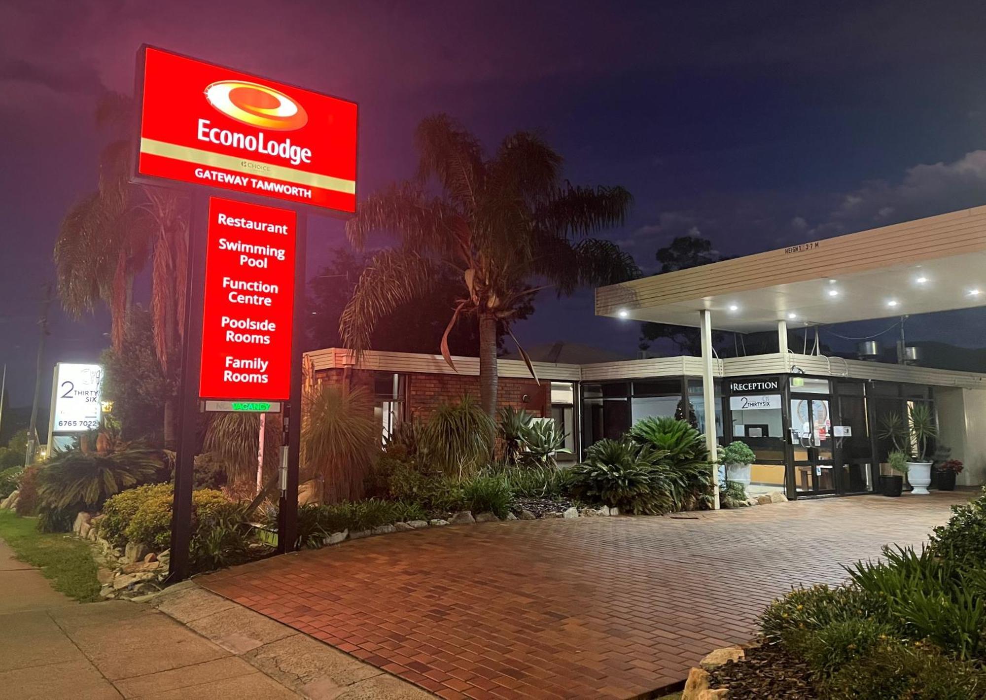 Econo Lodge Gateway Tamworth Exteriör bild